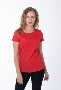 Красная женская футболка Красная женская футболка