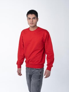 Красный свитшот мужской