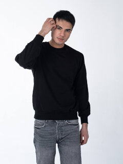 Чёрный свитшот мужской