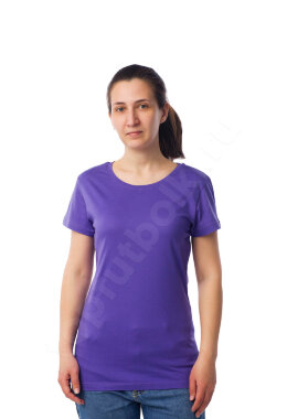 Сиреневая женская футболка Сиреневая женская футболка